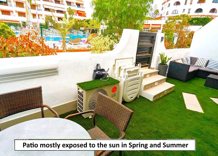 Pool Level Flat In Parque Santiago 1 * Playa de las Americas (Tenerife)