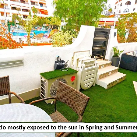 Pool Level Flat In Parque Santiago 1 * Playa de las Americas (Tenerife)